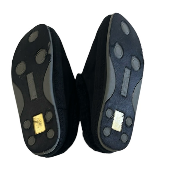 Deer Stags Slipperooz Black Slip-On Mule Slippers - Picture 7 of 7